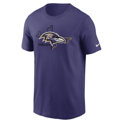 Denver Broncos Essential Blitz Lockup Men's Nike NFL T-Shirt.