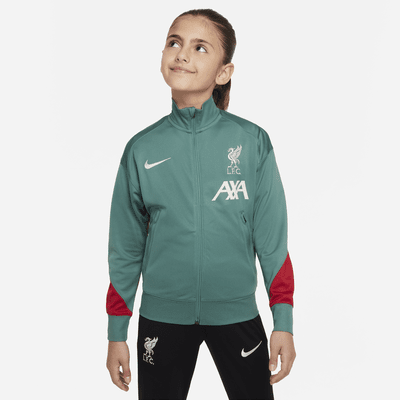 Liverpool FC Strike Nike Dri-FIT Örgü Genç Çocuk Futbol Eşofmanı