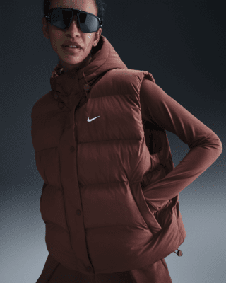 Женская безрукавка Nike Sportswear Metro Puffer Therma-FIT Loose Hooded Vest