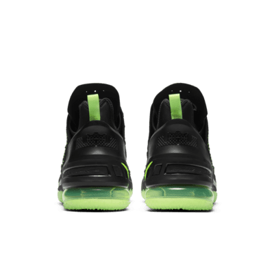 Calzado de básquetbol LeBron 18 "Black/Electric Green"