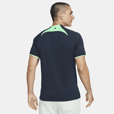 Men's Australia 2018 Away Soccer Jersey - Green/Volt