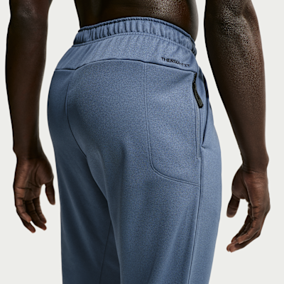 Nike Therma Therma-FIT fitnessbroek met open zoom voor heren