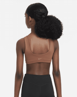 Nike Dri-FIT Alate All U Big Kids' (Girls') Sports Bra (Extended Size)