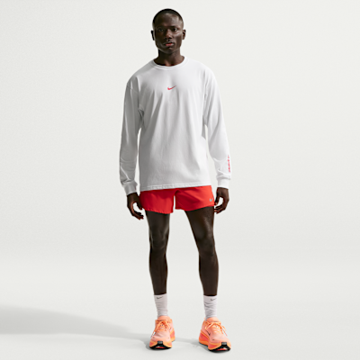 Playera de correr de manga larga Nike para hombre