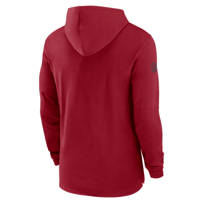 Arizona Cardinals Sideline Men's Nike Dri-FIT NFL Long-Sleeve Hooded Top