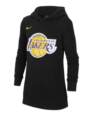 Подростковое худи Los Angeles Lakers Club Fleece Big Kids' Nike NBA Pullover Hoodie