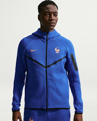 Мужское худи FFF Tech Fleece Windrunner Nike Soccer Full-Zip Hoodie для бега