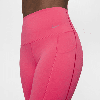 Leggings de 7/8 de tiro alto y sujeción media con bolsillos para mujer Nike Universa