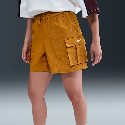 Shorts cargo de tiro medio holgados de 13 cm para mujer Nike Sportswear