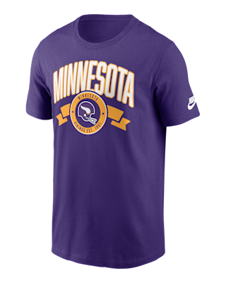 Мужская футболка Minnesota Vikings Rewind Front And Back Hit Essential Nike NFL