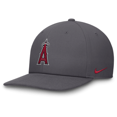 Gorra Nike Dri-FIT de la MLB ajustable para hombre Los Angeles Angels Pro