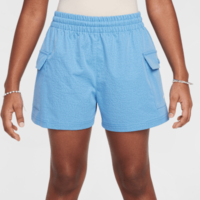 Nike Sportswear Girls' Woven Cargo Shorts