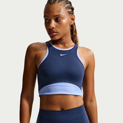 Bra deportivo de media sujeción con almohadillas para mujer Nike One
