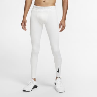 nike black and white tights