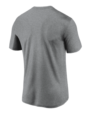 Atlanta Braves Navy Dri-Fit Fade Henley T-Shirt by Nike