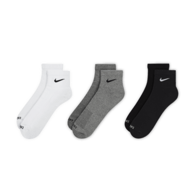 Nike Everyday Plus Cushioned Training Ankle Socks (3 Pairs). Nike.com