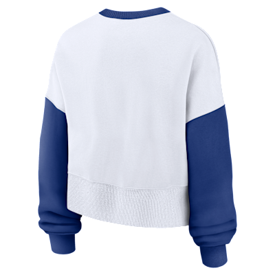 Sudadera de cuello redondo sin cierre Nike para mujer Puerto Rico National Baseball Team 2026 World Baseball Classic