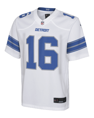 Подростковые джерси Jared Goff Detroit Lions Big Kids' Nike NFL Game Jersey