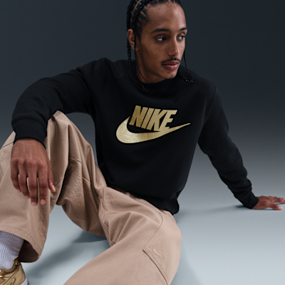 Nike Sportswear Club Men's Graphic Fleece Crew