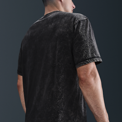 Nike Gym Heritage Dri-FIT Kısa Kollu Erkek Antrenman Üstü