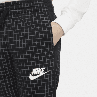 Pantalones de tejido Fleece para niño talla grande Nike Sportswear