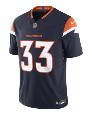 Мужские джерси Javonte Williams Denver Broncos Nike Dri-FIT NFL Limited Football Jersey для футбола