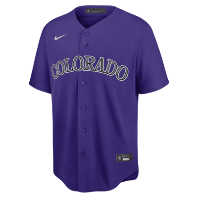 Camiseta de béisbol réplica para hombre MLB Colorado Rockies