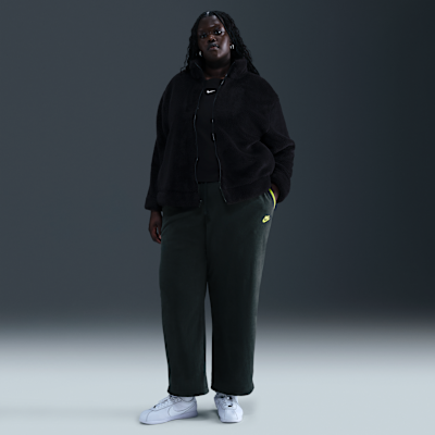 Nike Sportswear Club Fleece Women's Mid-Rise Wide Leg Cozy Pants (Plus Size)