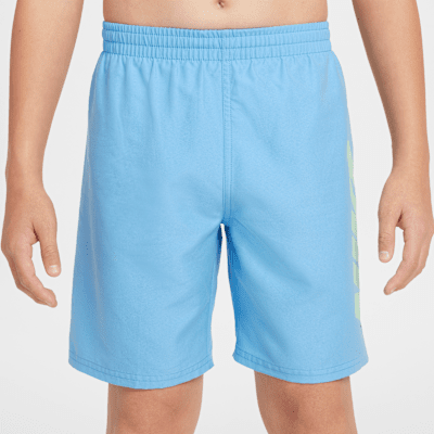 Nike Swim Breaker Big Kids' (Boys') 7" Brief-Lined Volley Shorts