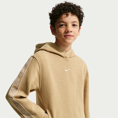 Bluza z kapturem dla dużych dzieci Nike Sportswear Club Fleece