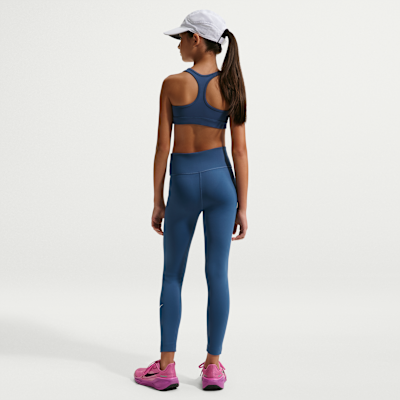 Nike One Older Kids' (Girls') Dri-FIT High-Waisted Leggings