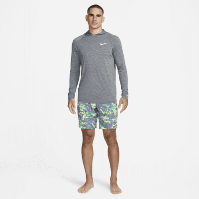 Nike Men's Long-Sleeve Hooded Hydroguard Swim Shirt