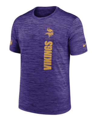 Мужская футболка Minnesota Vikings Sideline Velocity Nike Dri-FIT NFL