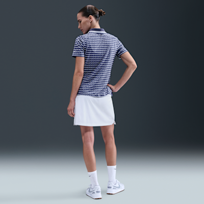 Nike Tour Dri-FIT golfpolo met korte mouwen en print voor dames