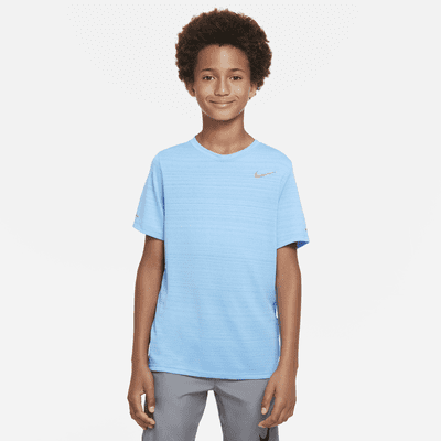 Nike Dri-FIT Miler Older Kids' (Boys') Training Top