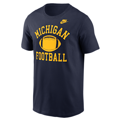Michigan Legacy Football Icon Men's Nike College T-Shirt