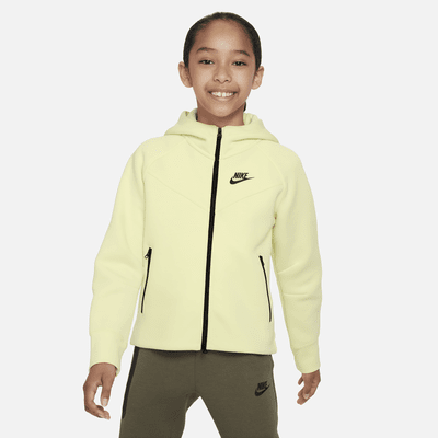Nike, Sportswear Tech Fleece Big Kids' Full-Zip Hoodie, Zip Hoodies