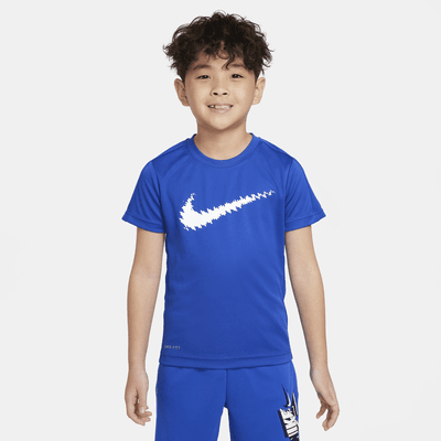 Nike Dri-FIT Academy Short Top. Kids\' Little Sleeve