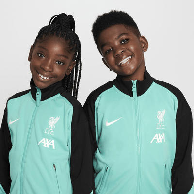 Giacca Anthem da calcio Nike Dri-FIT Liverpool FC Academy Pro – Ragazzo/a