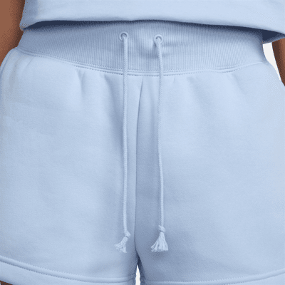 Shorts de ajuste holgado y tiro alto para mujer Nike Sportswear Phoenix Fleece