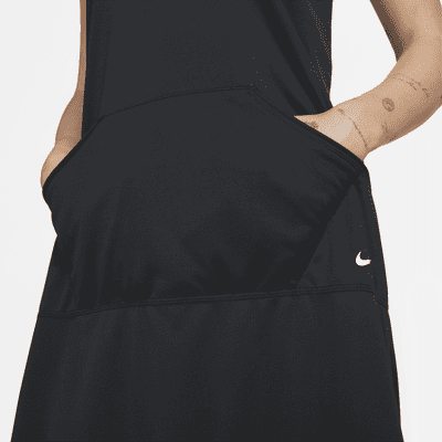 Vestido con gorro para mujer Nike Solid Cover-Up