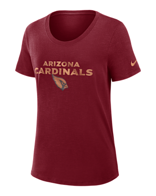 Женская футболка Arizona Cardinals Rivalries Collection Slub Nike Dri-FIT NFL