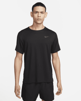 Мужские шорты Nike Miler Dri-FIT UV Short-Sleeve Top для бега