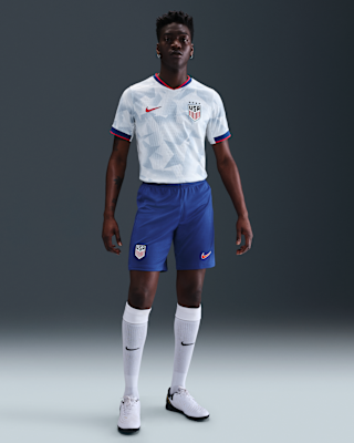 Мужские шорты USMNT 2025 Stadium Home (Men's Team) Nike Dri-FIT Soccer Replica Short