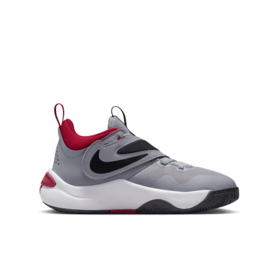 Calzado de básquetbol para niños talla grande Nike Team Hustle D 11