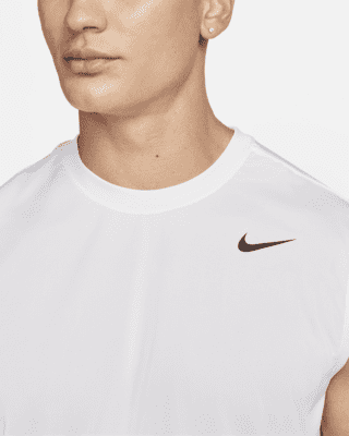 Nike Dri-FIT Men's Sleeveless Fleece Fitness Top. Nike ID