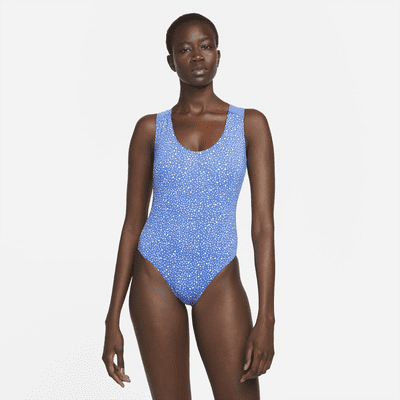 Nike Water Dots Women's Keyhole Back One Piece