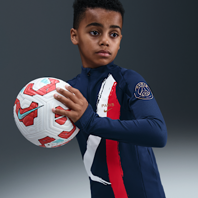 Paris Saint-Germain Strike Nike Dri-FIT Fußball-Drill-Oberteil für ältere Kinder