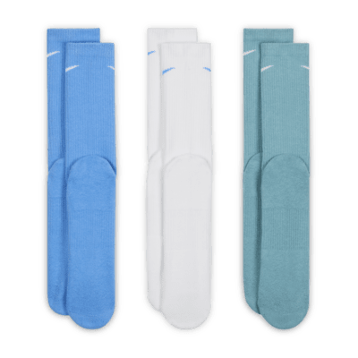 Nike Everyday Plus Cushioned Training Crew Socks (3 Pairs)