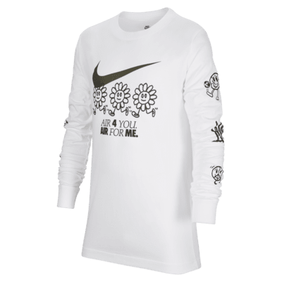 Nike Sportswear Older Kids' Long-Sleeve T-Shirt